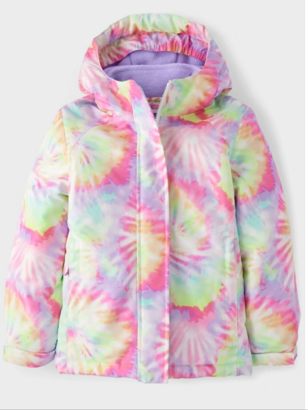 New With Tags Girls 3 In 1 Tie Dye Print Size 4T All-Weather Jacket